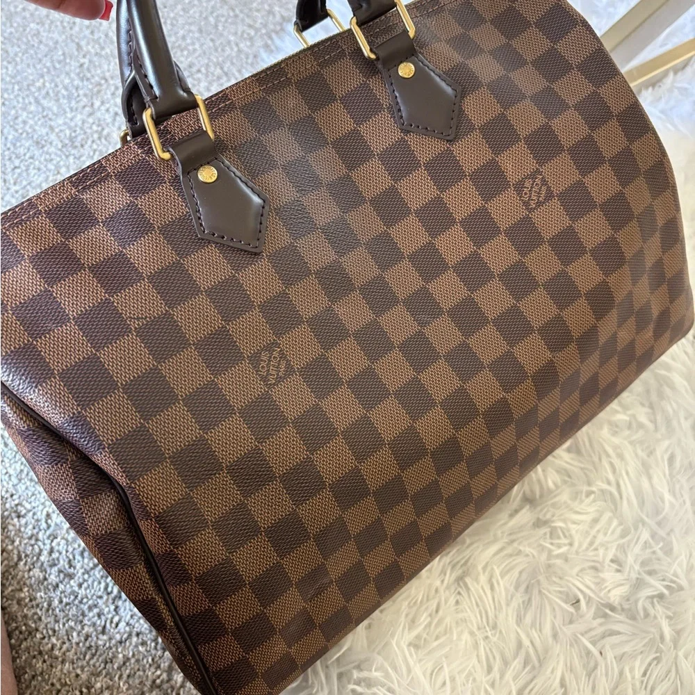 Louis Vuitton Speedy 35 Damier Ebene - Picture 7 of 13